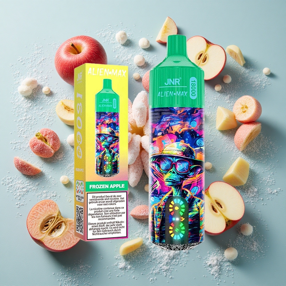 Frozen Apple JNR Alien Max 18000 Puffs 28ml E-væske