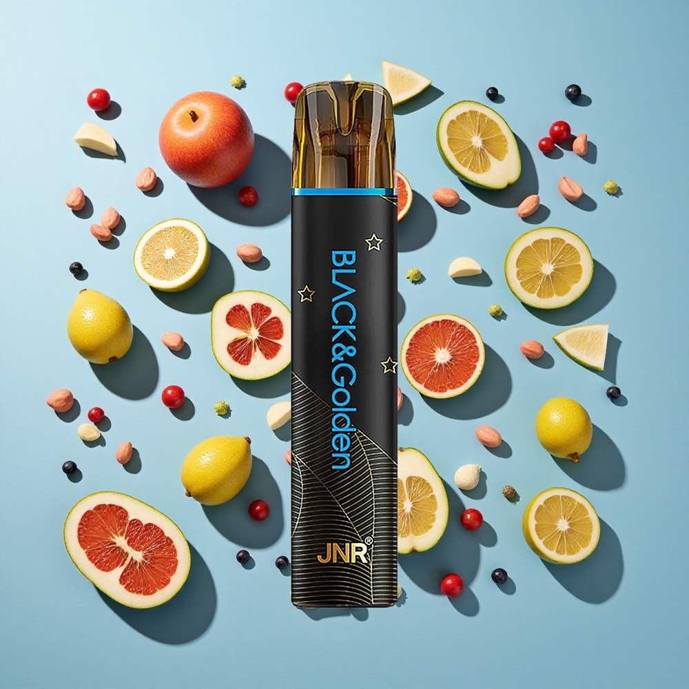 Mr Blå JNR Black&Golden 800 Puffs 2ml E-væske Kapacitet