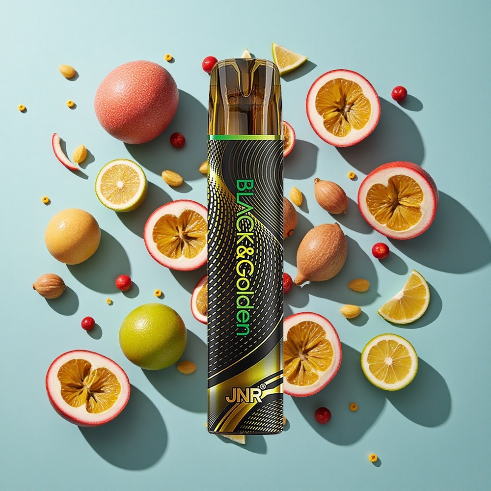 Passion Monster JNR Black&Golden 800 Puffs 2% Nikotin Engangs Vape