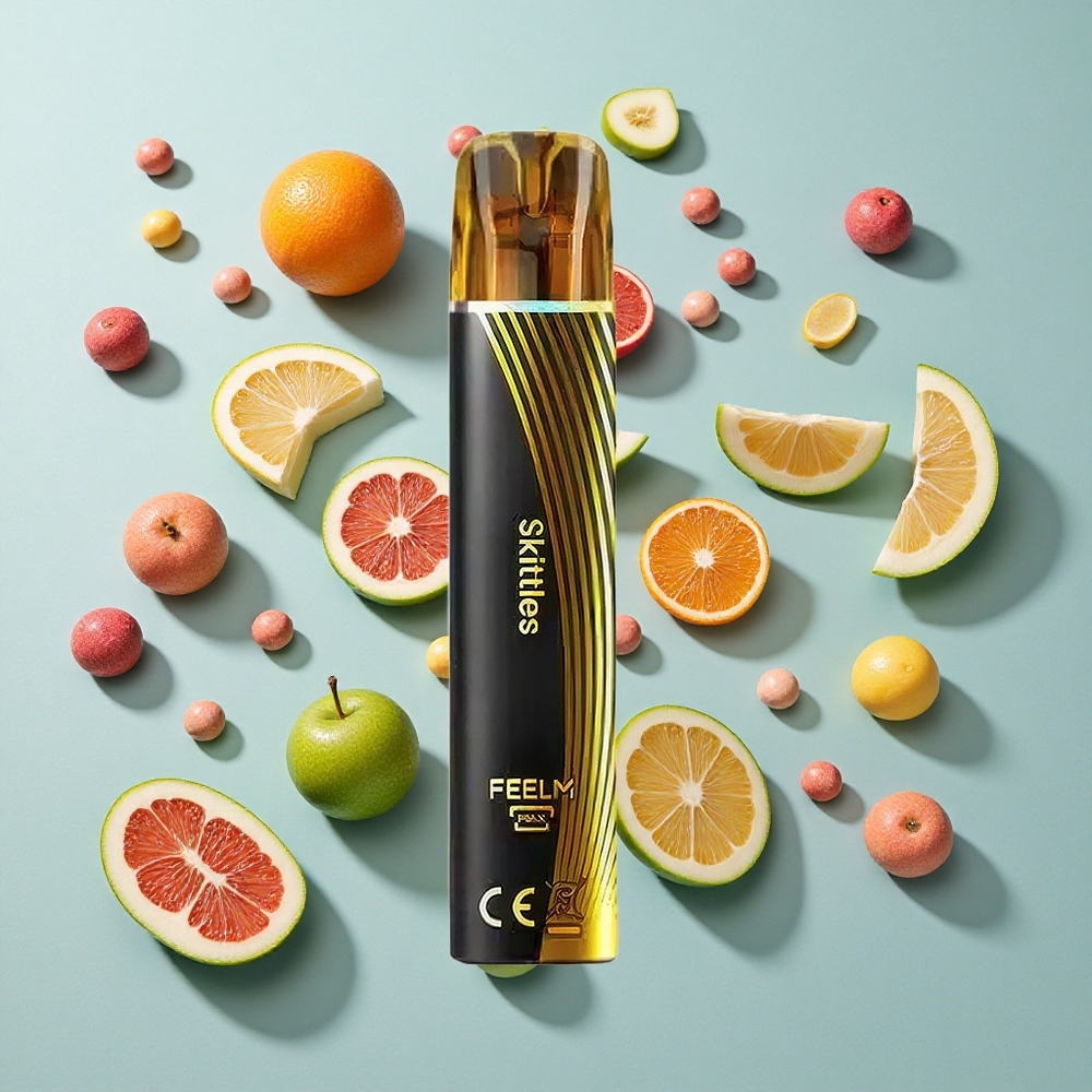 Skittles JNR Black&Golden 800 Puffs 2ml E-Væskekapacitet