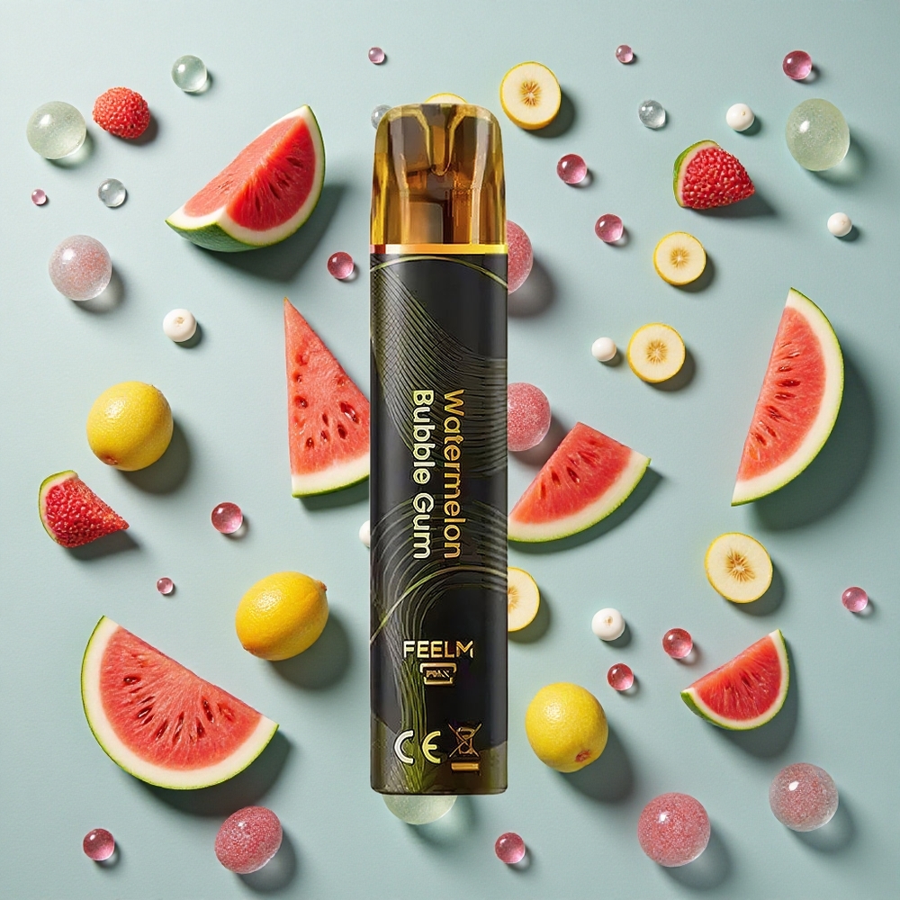 Vandebølle Bubble Gum JNR Black&Golden 800 Puffs 2ml E-Væske Kapacitet