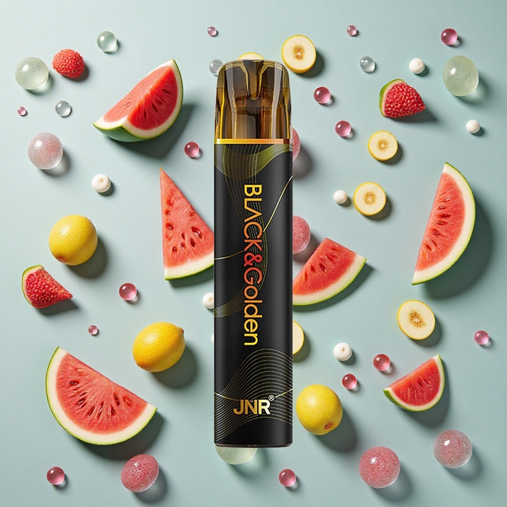 Vandebølle Bubble Gum JNR Black&Golden 800 Puffs 2ml E-Væske Kapacitet