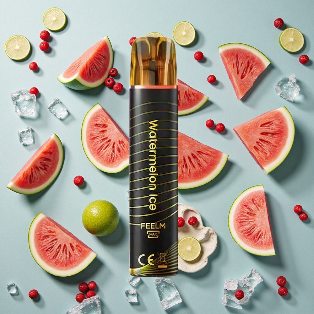 Vandmelon Is JNR Black&Golden 800 Puffs (Nikotinindhold 2%)