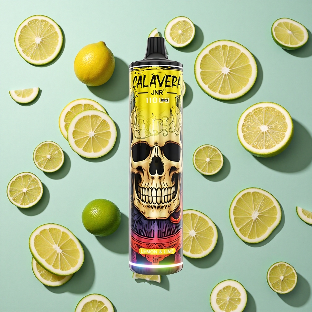 Citron & Lime JNR Calavera 11000 Puffs 21ml E-Væske Kapacitet