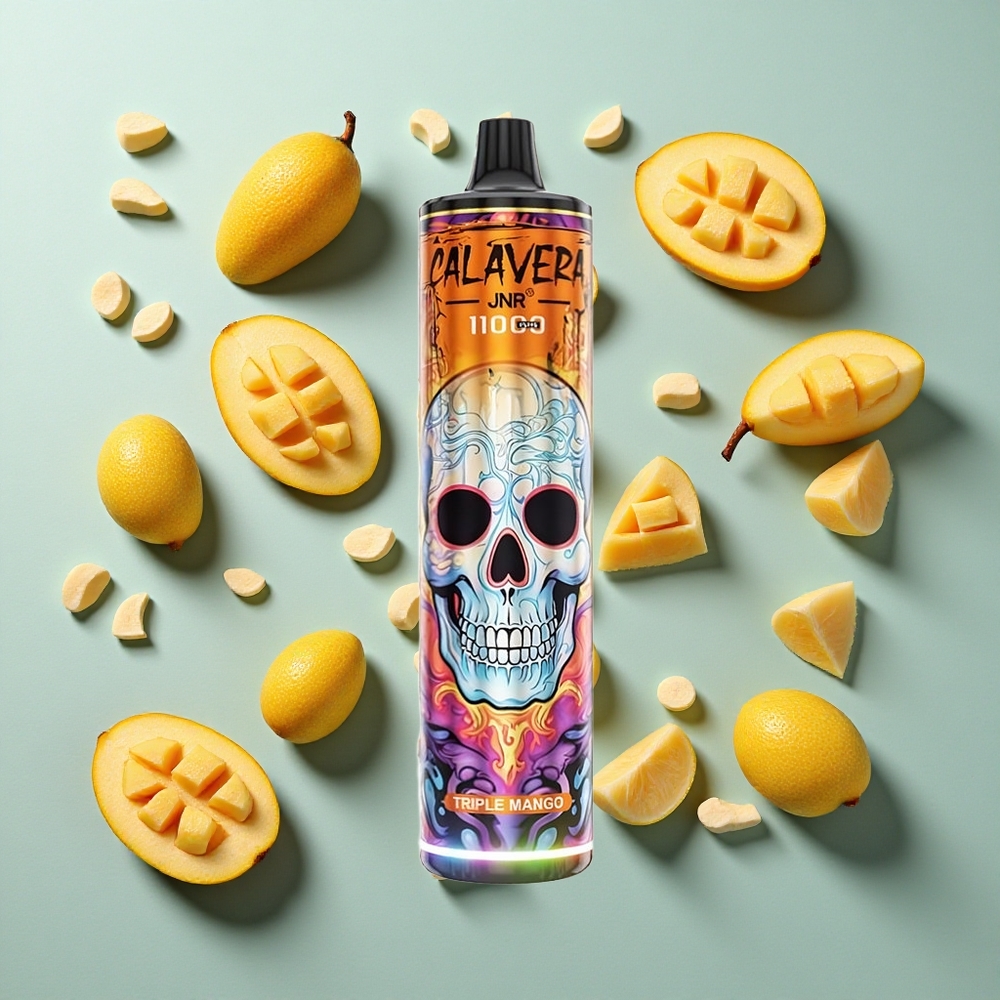 Triple Mango JNR Calavera 11000 Puds 21ml E-Væske Kapacitet