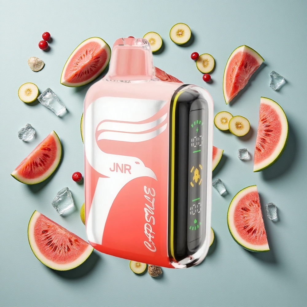 Vandmelon Brazz Ice JNR Capsule 15000 Puffs 20ml e-væske Dual Mesh Coil