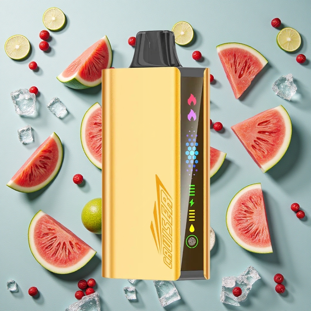 Vandmelon Is JNR Cruiser 12000 Puffs Indbygget 3500 mAh Batteri