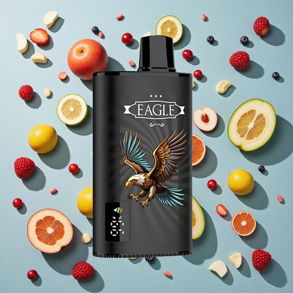 Blandede Bær JNR EAGLE Smart 23000 Puffs Type-C Opladning Engangs vape