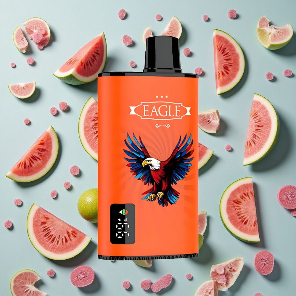 Vandmelon Bubblegum JNR EAGLE Smart 23000 Puffs 25ml e-Liquid Kapacitet