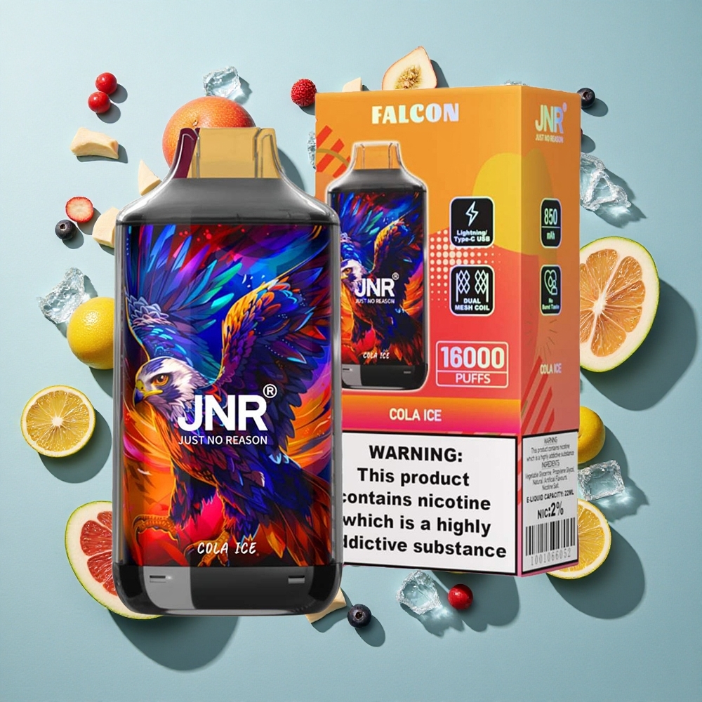 Cola Is JNR Falcon 16000 Puffs (22ml e-væske)