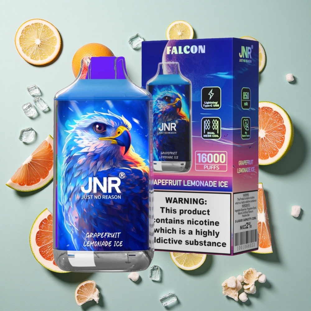 Grapefrugt Lemonade Is JNR Falcon 16000 Puffs 22ml