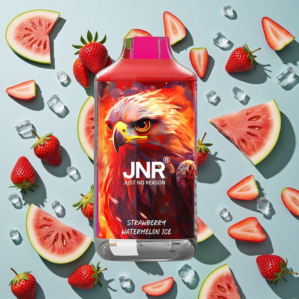 Jordbær Vandmelon Is JNR Falcon 16000 Puffs 22ml