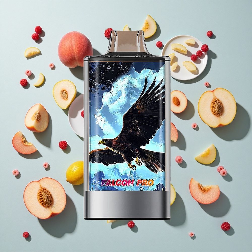 Hvidfersken Razz JNR Falcon Pro 28000 Puffs 30ml Påfyldt Kapacitet