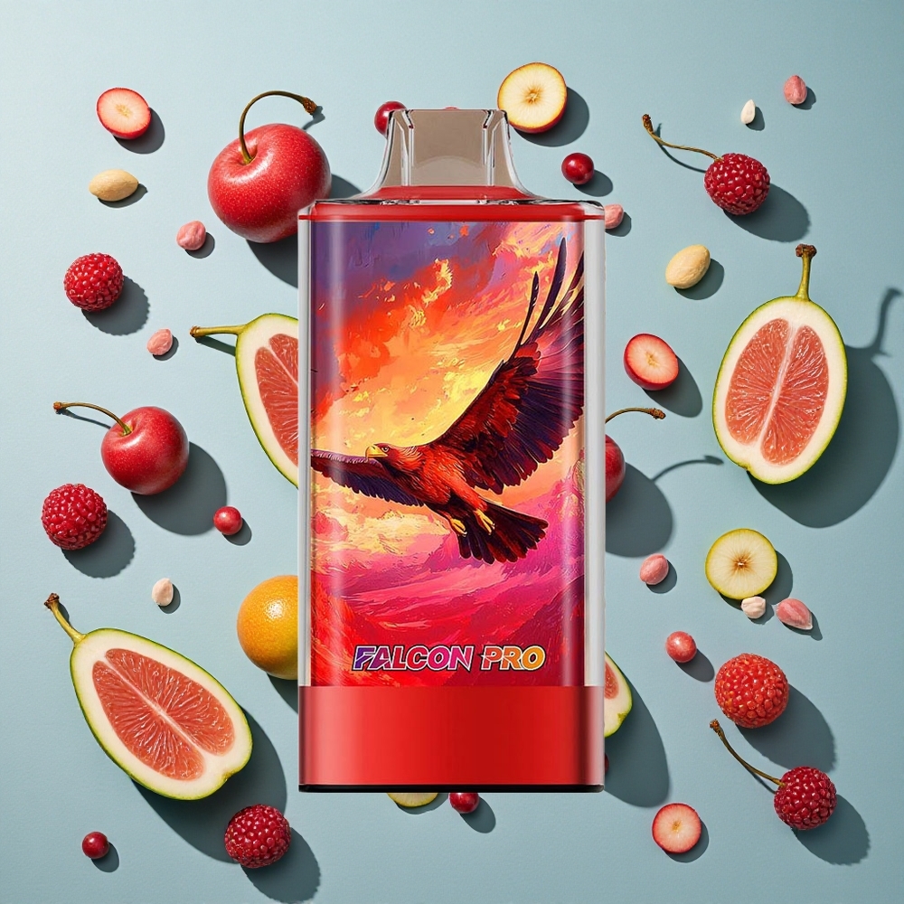 Kirsebær Cola JNR Falcon Pro 28000 28000 puff Smart Display