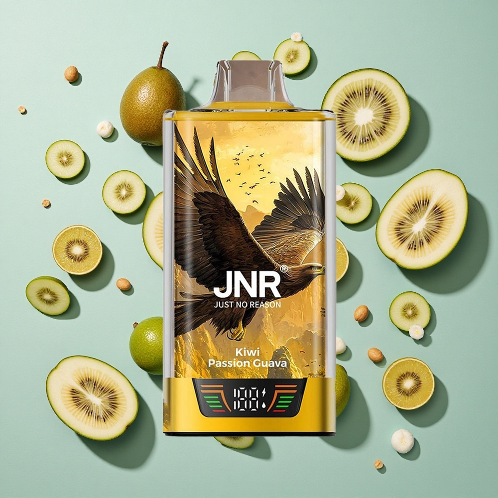 Kiwi Passion Guava JNR Falcon Pro 28000 28000 puff 5% Nikotinstyrke