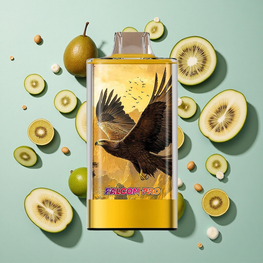 Kiwi Passion Guava JNR Falcon Pro 28000 28000 puff 5% Nikotinstyrke