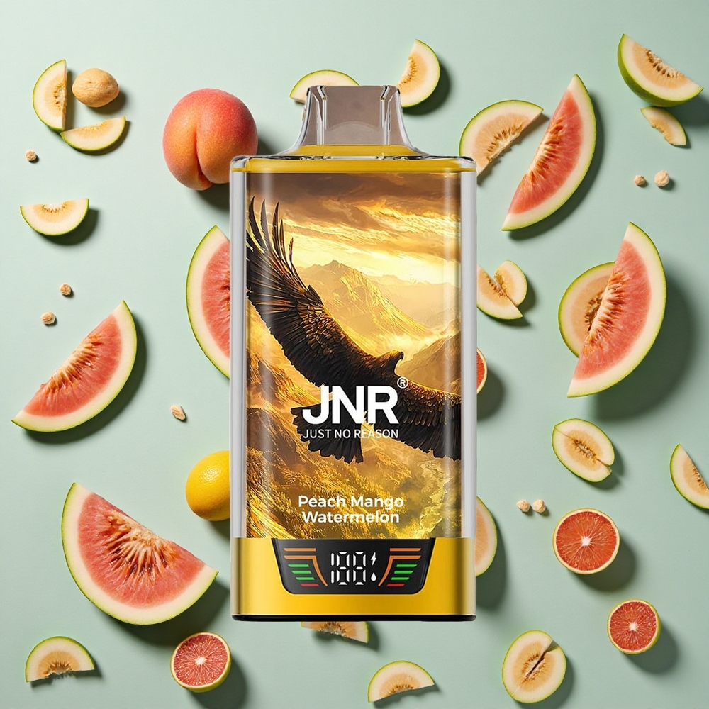 Peach Mango Watermelon JNR Falcon Pro 28000 28000 puff 5% nikotinstyrke