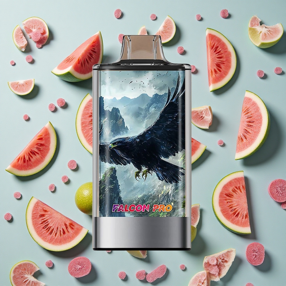 Vandmelon Bubblegum JNR Falcon Pro 28000 Puffs 30ml Forfyldt Kapacitet