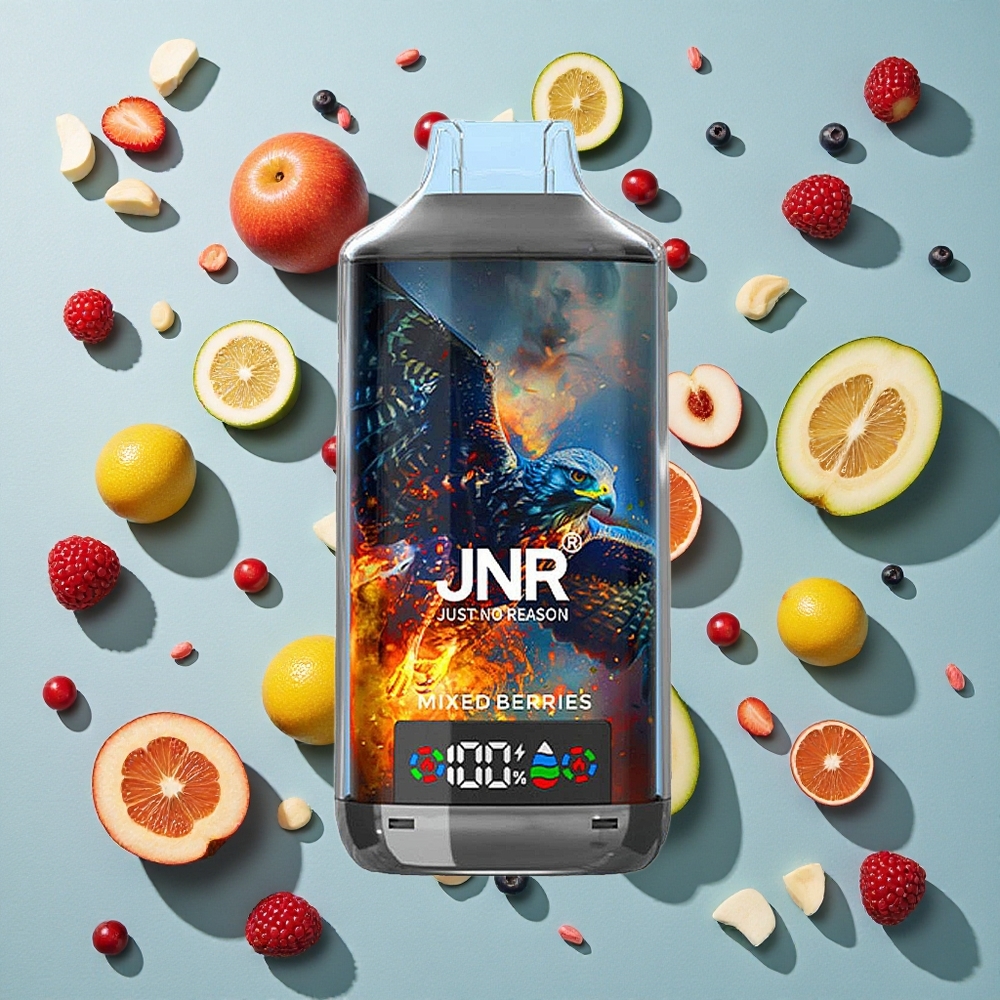 Blandede Bær JNR Falcon X 18000 Puffs 24ml