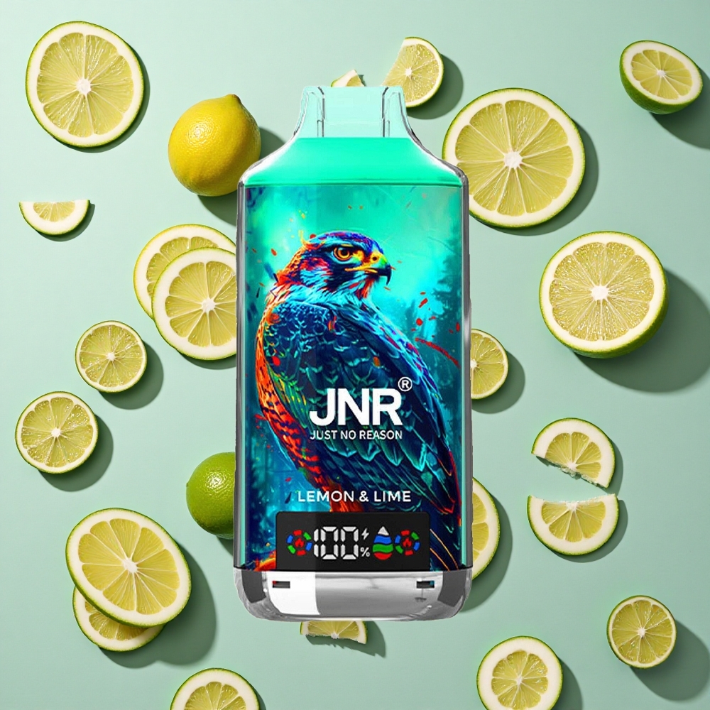 Citron Lime JNR Falcon X 18000 Puffs 24ml E-væske Dual Mesh Coil