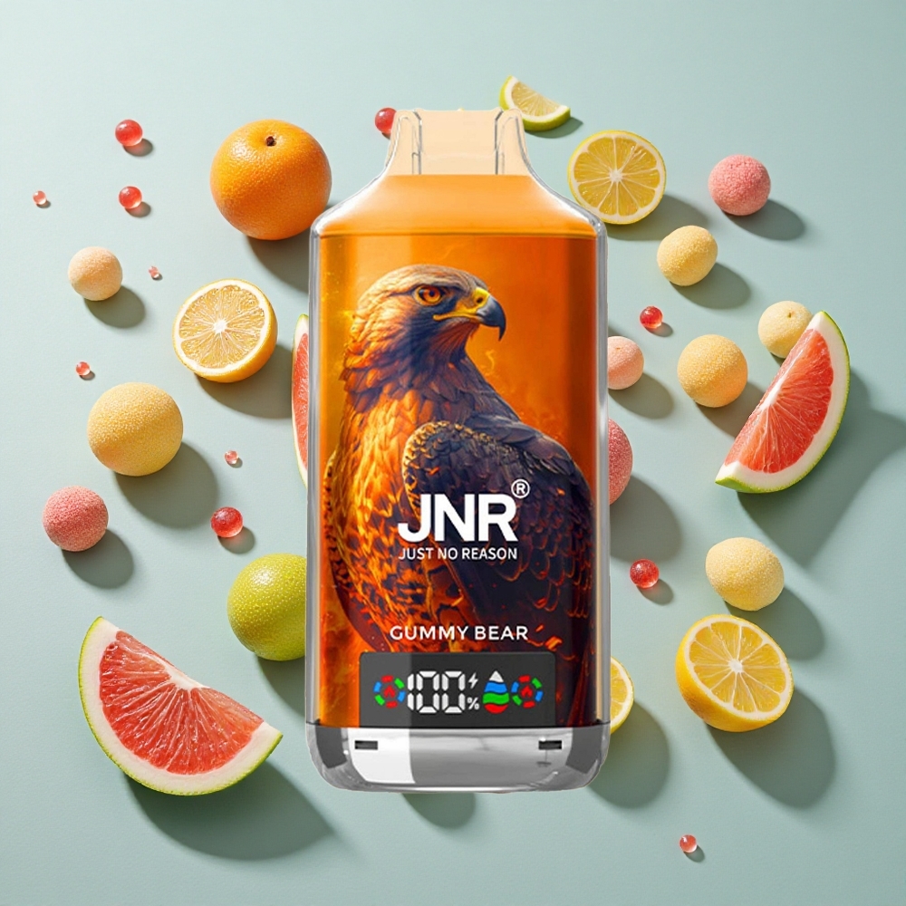 Gummy Bear JNR Falcon X 18000 Puffs 24ml E-væske Kapacitet