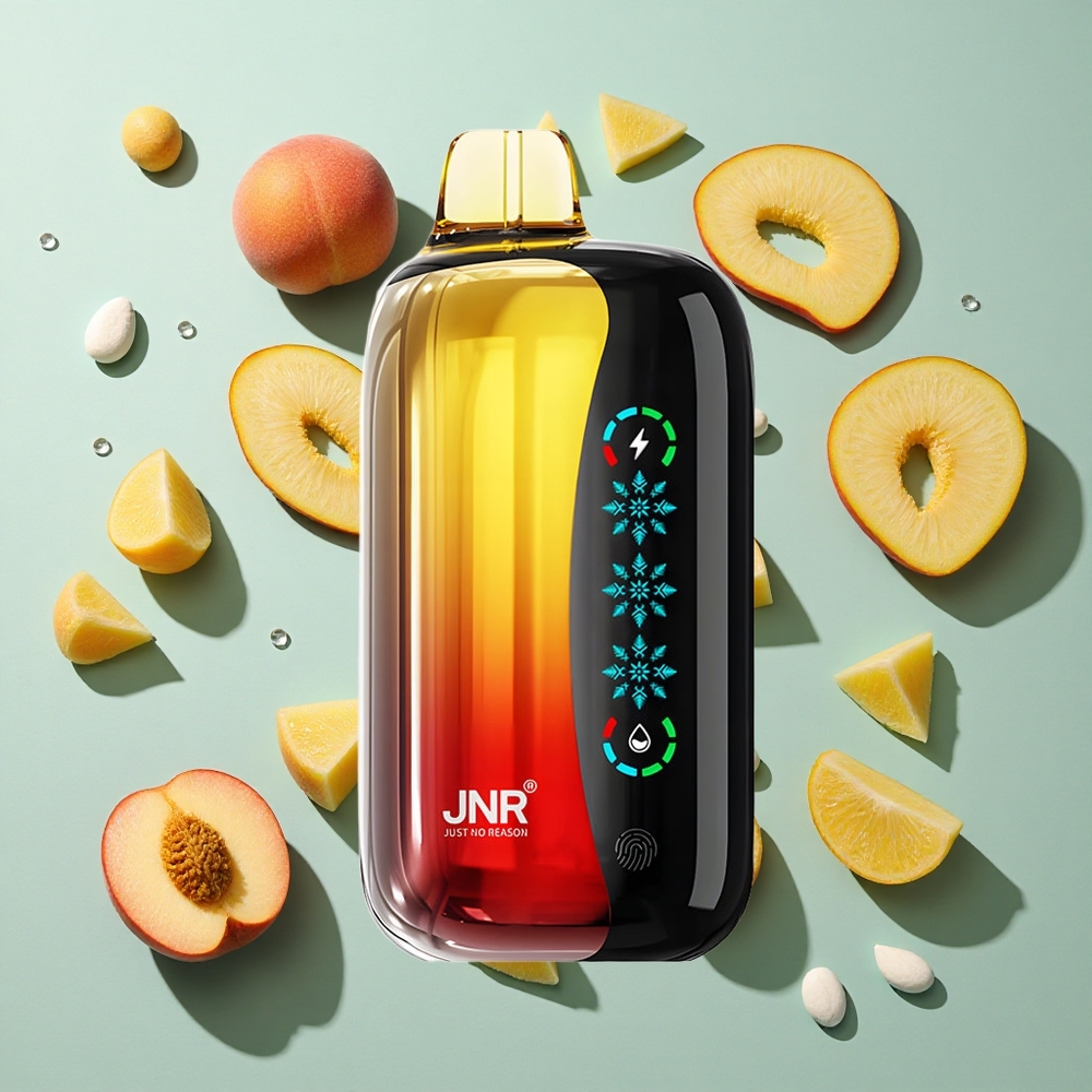 Peach Mango Pineapple JNR Flex Ice 21000 Puffs Justerbar Is