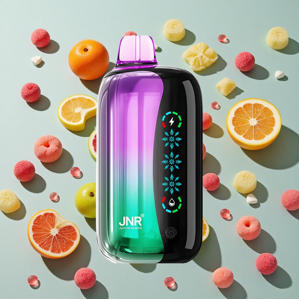 Sure Cherry Gummies JNR Flex Ice 21000 Puffs Tilpasningsbar Luftstrøm