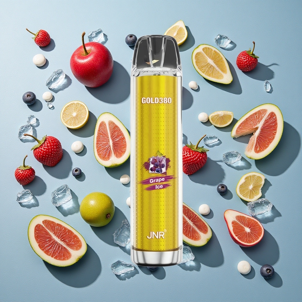 Grape Ice JNR Glod380 6000 Puffs 1500mAh Batterikapacitet