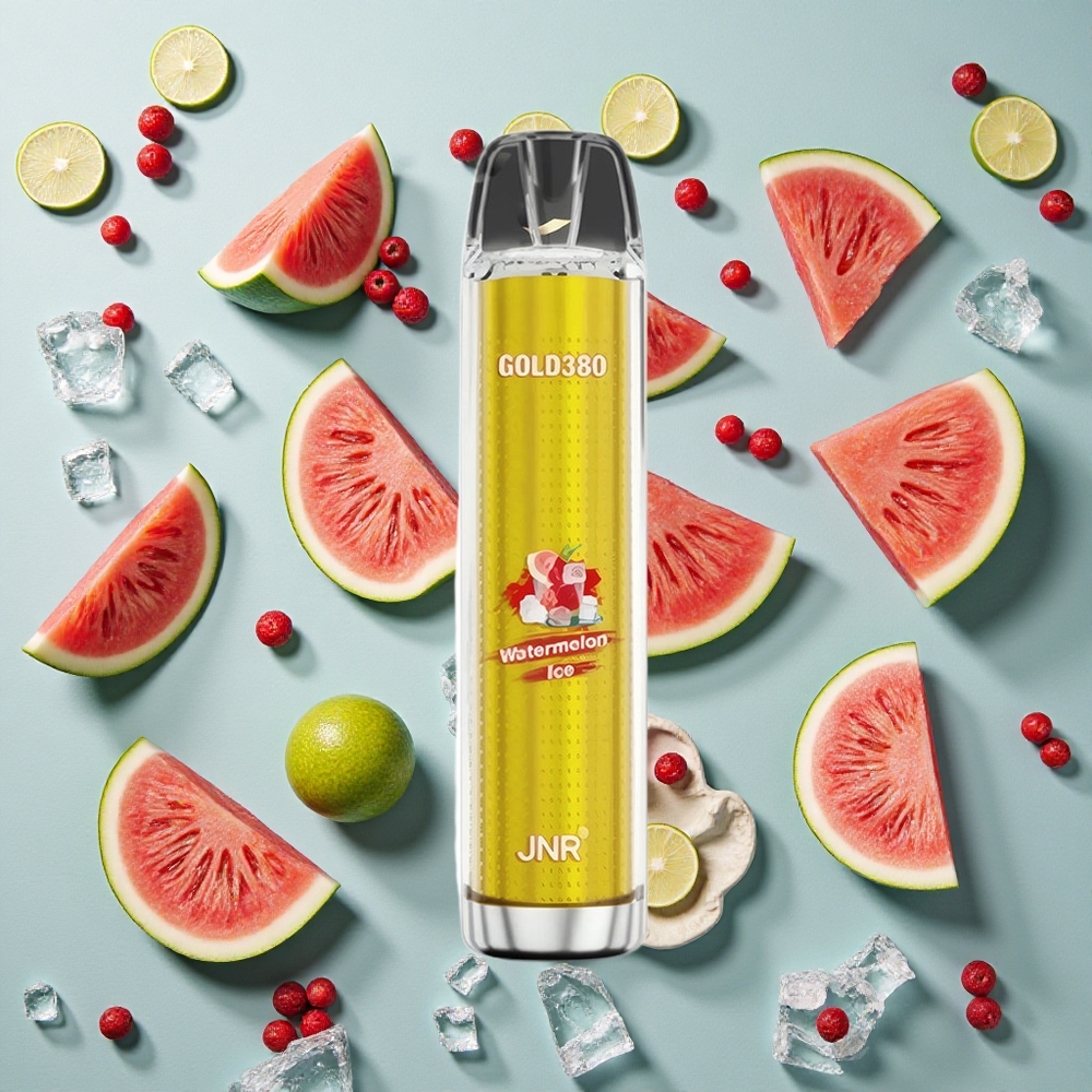 Vandmelon Is JNR Glod380 6000 Puffs 1500mAh Batterikapacitet