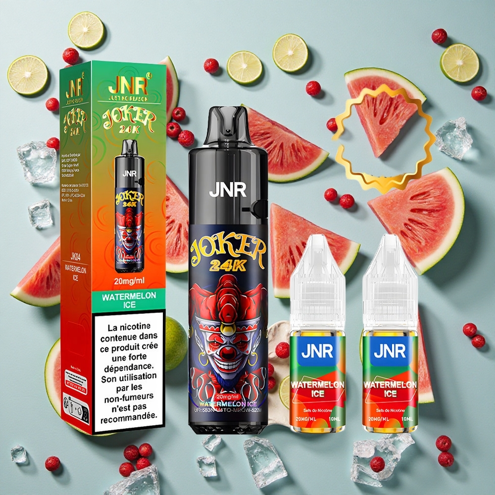 Vandmelon Is JNR Joker 24K Puffs 24000 Puffs 2% nikotinindhold