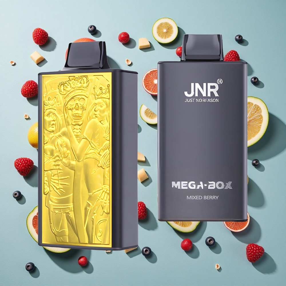 Blandet Bær JNR Mega Box 25000 Puffs 2% Nikotin