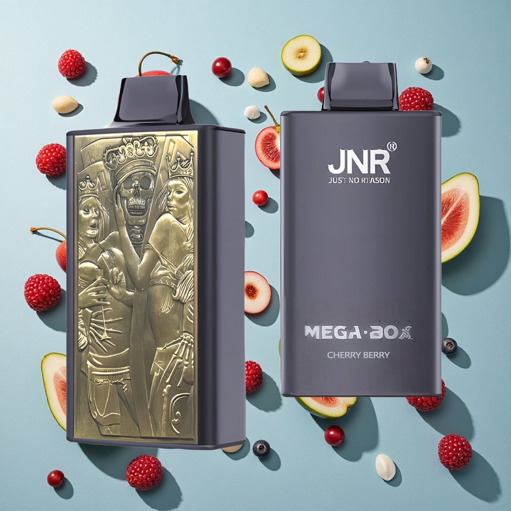 Cherry Berry JNR Mega Box 25000 Puffs Type-C Hurtigopladning