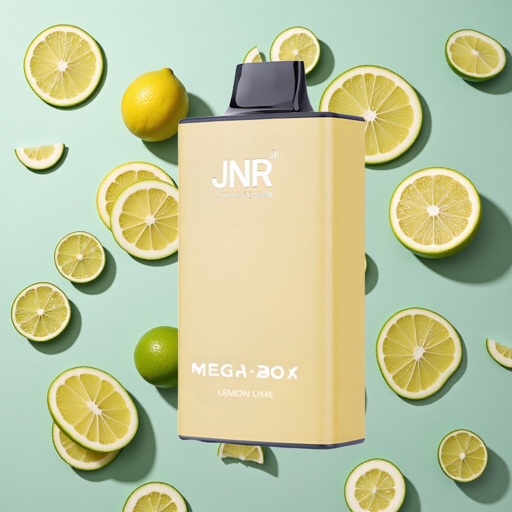 Citron & Lime JNR Mega Box 25000 Puffs 30ml E-væske Kapacitet