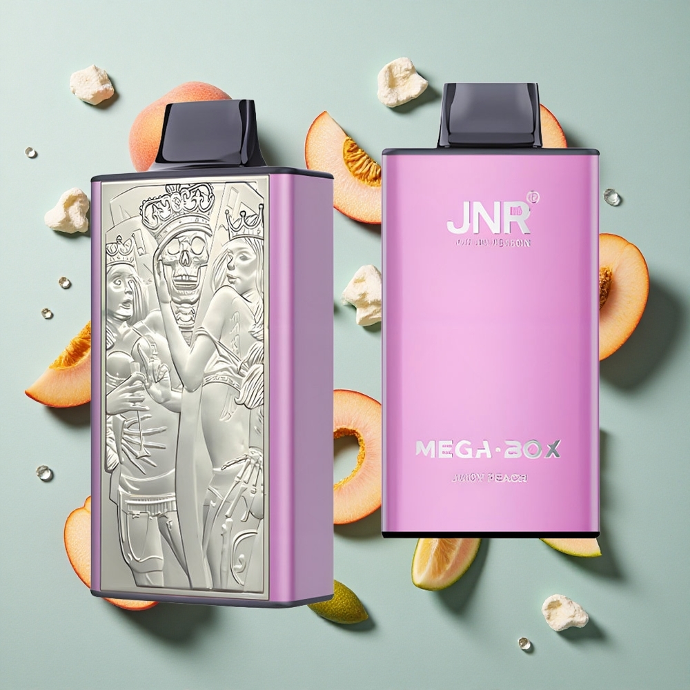 Juicy Peach JNR Mega Box 25000 Puffs 30ml E-liquid Kapacitet