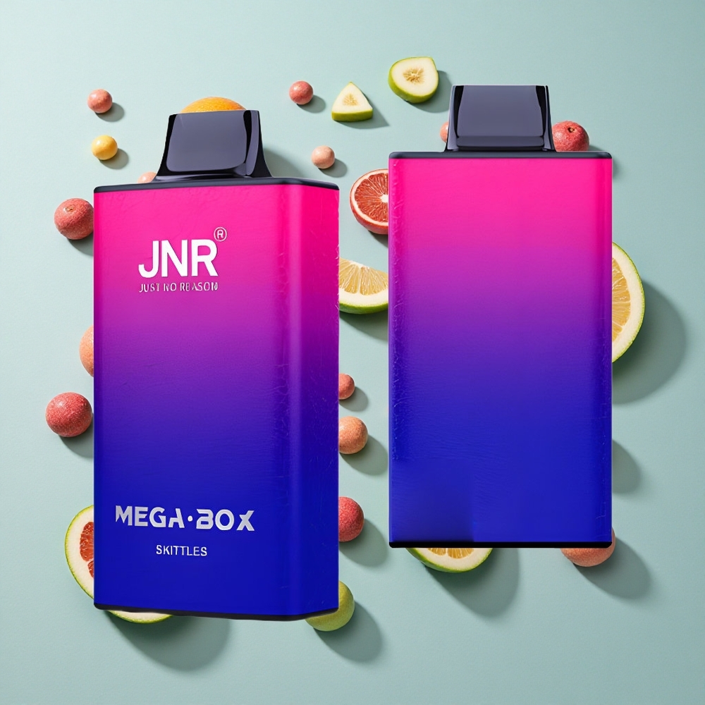 Skittles JNR Mega Box 25000 Puffs Engangs Vape 30ml E-væskekapacitet