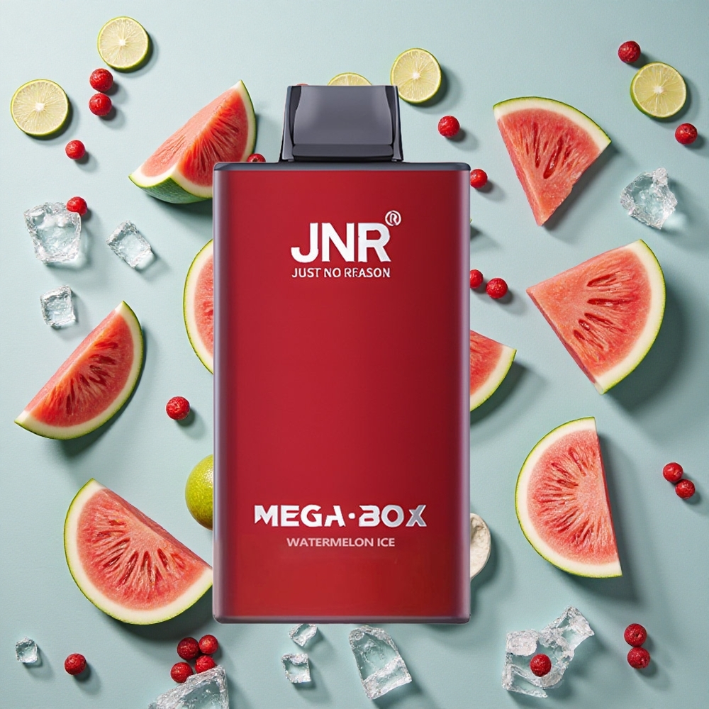 Vandmelon Is JNR Mega Box 25000 Puffs 30ml E-væske Kapacitet