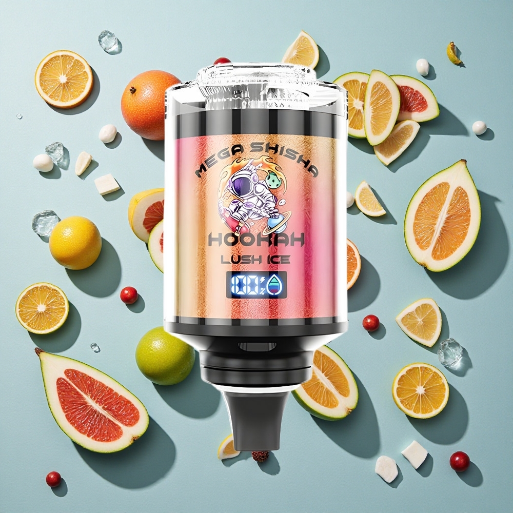 Lush Ice JNR Mega Shisha Hookah 100K Puffs 60ml e-væskekapacitet