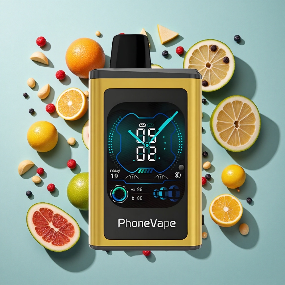 Fucking Fab JNR PhoneVape 30000 puff Engangs vape med 850mAh Type-C Genopladelig Batteri