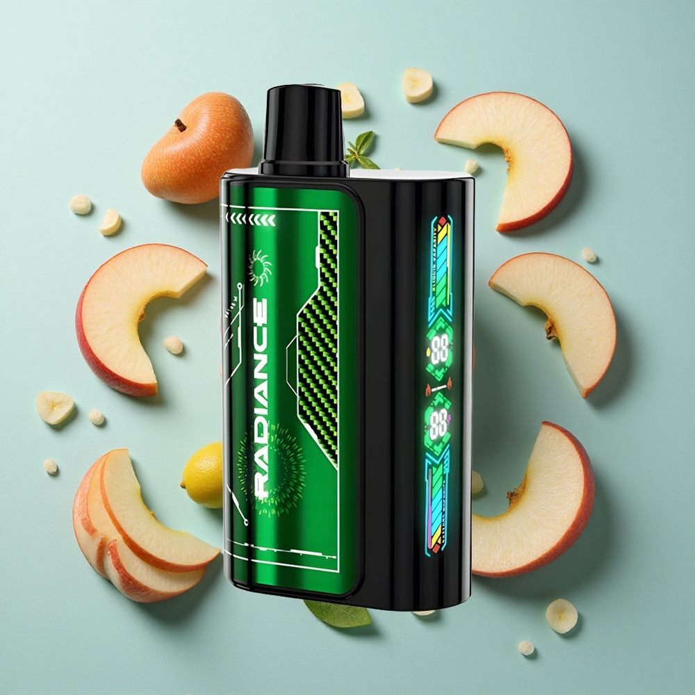 Dobbelt Æble JNR Radiance 31000 Puffs 28ml E-væske