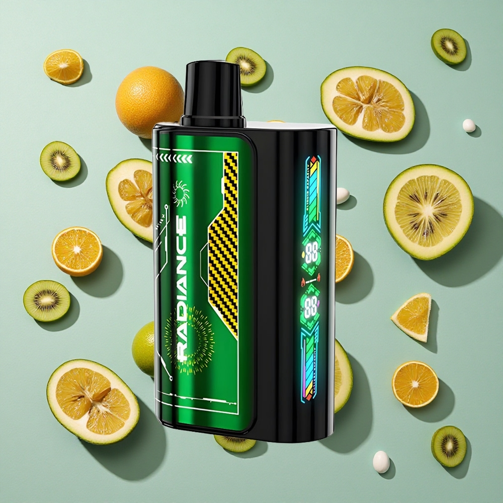 Passion Fruit Kiwi JNR Radiance ca. 31000 Puffs 28ml E-væske
