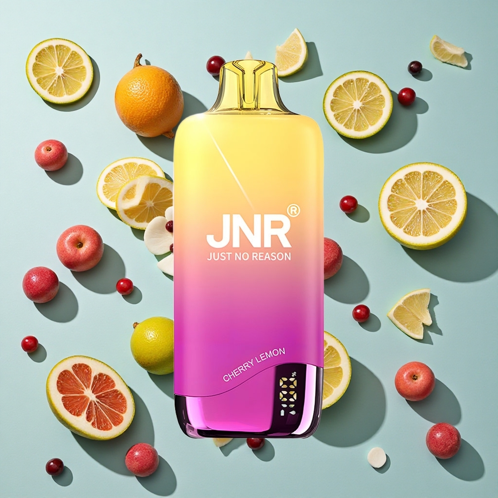 Cherry Lemon JNR Rainbow 10500 Puffs 18ml e-Liquid Tank