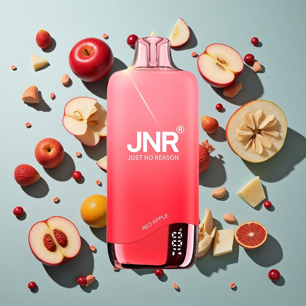 Rød Æble JNR Rainbow 10500 Puffs 18ml e-Liquid Tank