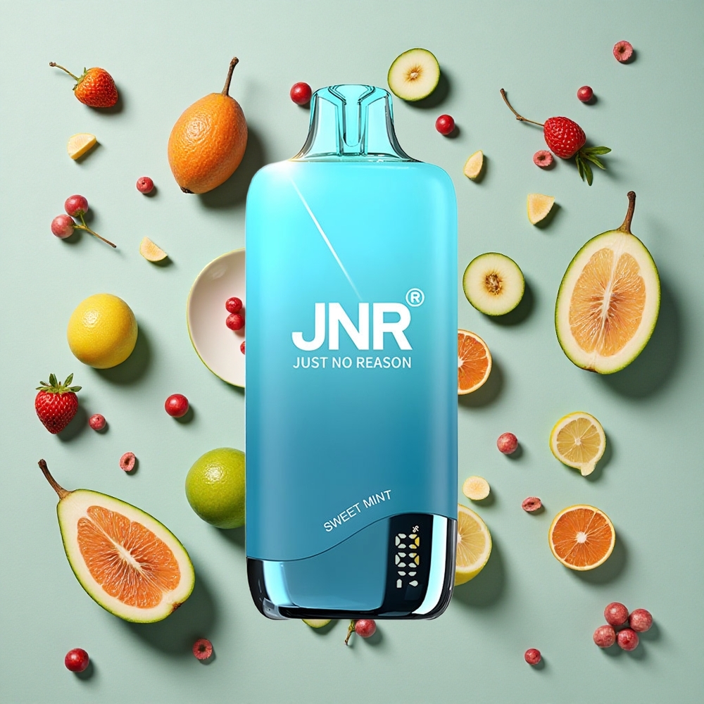 Sweet Mint JNR Rainbow 10500 Puffs Engangs vape 18ml e-Liquid Tank