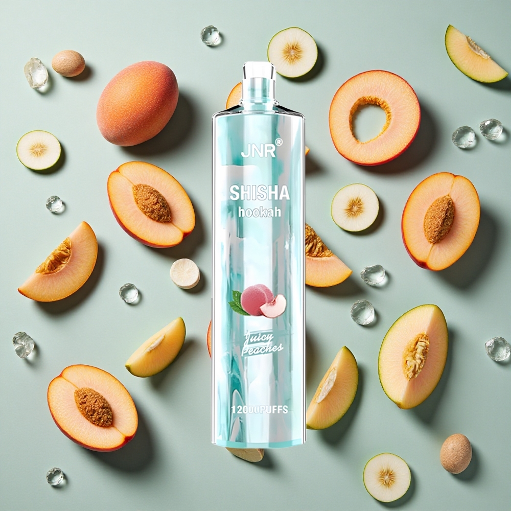 Juicy Peaches JNR Shisha Hookah 12000 Puffs 24ml