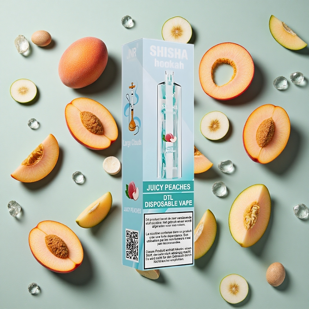 Juicy Peaches JNR Shisha Hookah 12000 Puffs 24ml