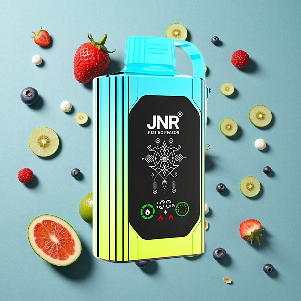 Blåbær Mynte JNR Shisha Hookah Box 20500 Puffs 25ml E-væske