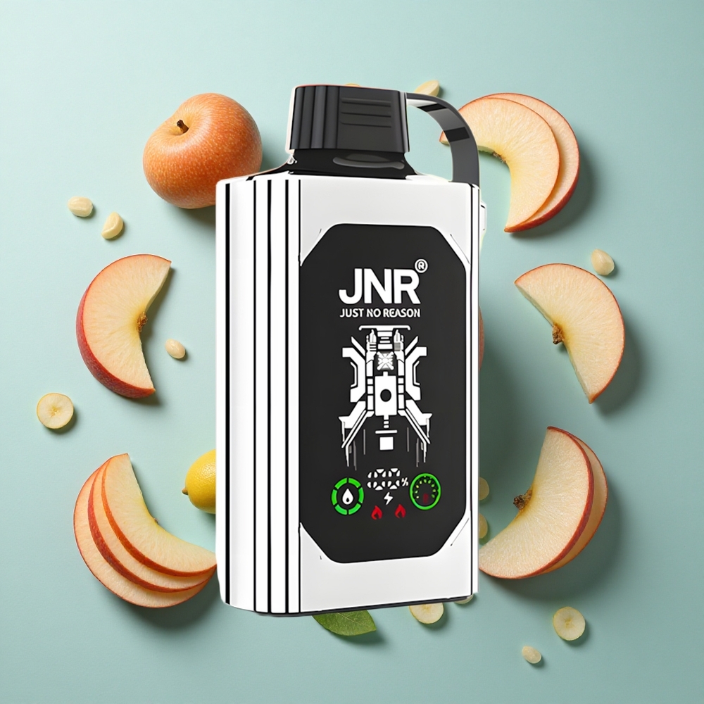 Dobbelt Æble JNR Shisha Hookah Box 20500 Puffs 25ml E-væske Kapacitet