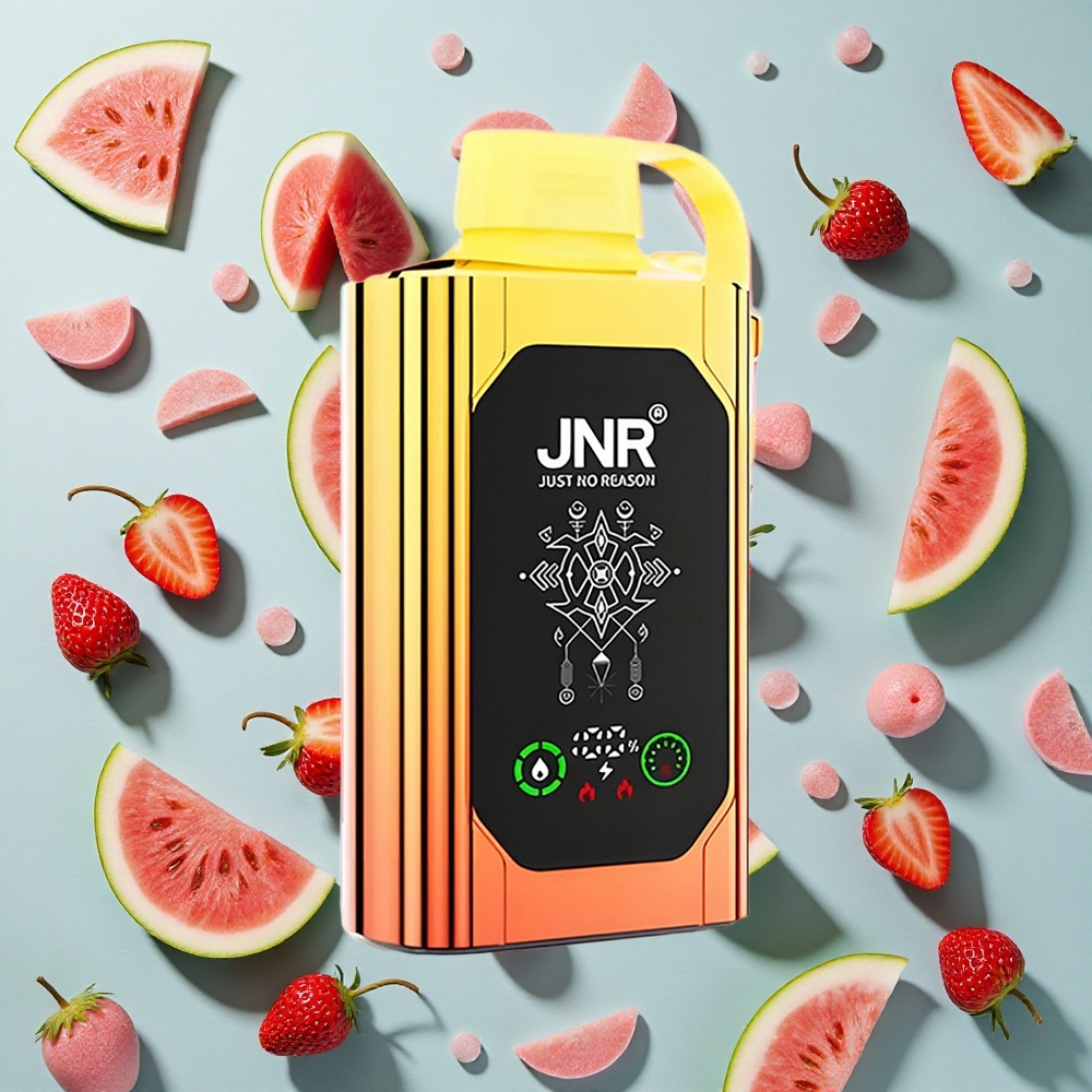 Vandmelon Jordbær Bubblegum JNR Shisha Hookah Box 20500 Puffs 25ml