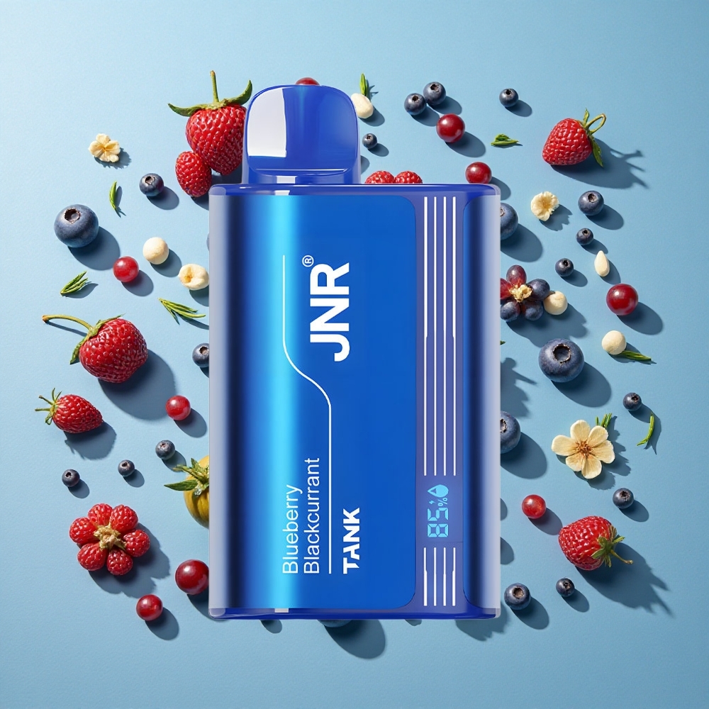 Blåbær Solbær JNR Tank 10000 Puffs Engangsdamper med 20ml e-væske kapacitet