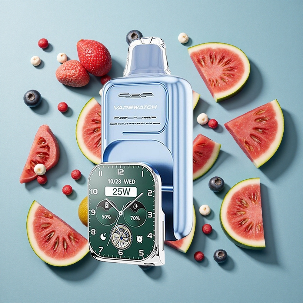 Blåbær Vandmelon JNR Vape Watch 30.000 Puffs 19mL